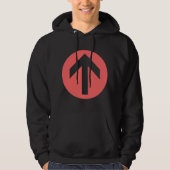 Pijlschijf Hoodie (Voorkant)