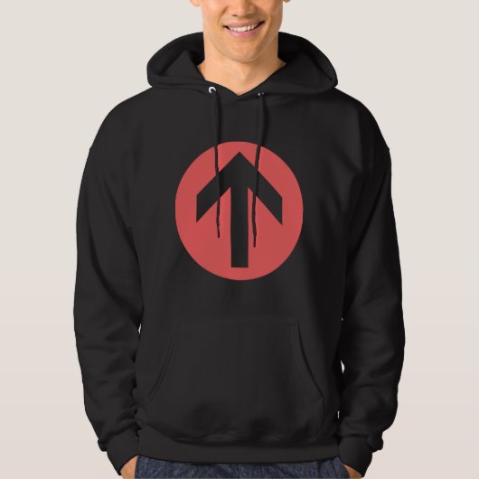 Pijlschijf Hoodie (Voorkant)