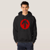 Pijlschijf Hoodie (Voorkant volledig)