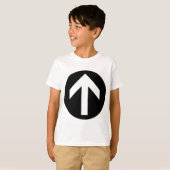 Pijlschijf T-shirt (Voorkant volledig)