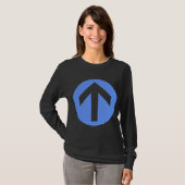 Pijlschijf T-shirt (Voorkant volledig)