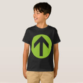 Pijlschijf T-shirt (Voorkant volledig)