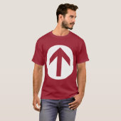 Pijlschijf T-shirt (Voorkant volledig)