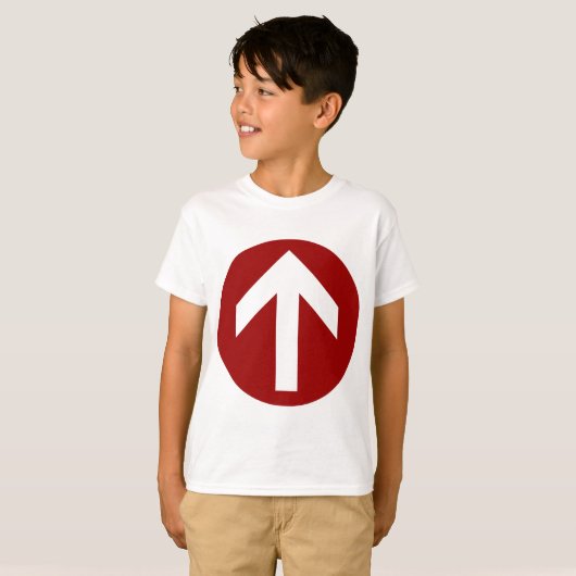 Pijlschijf T-shirt (Voorkant volledig)