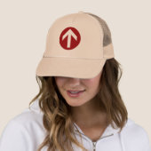 Pijlschijf Trucker Pet (In situ)