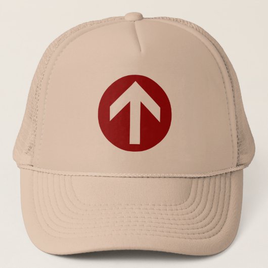 Pijlschijf Trucker Pet (Voorkant)