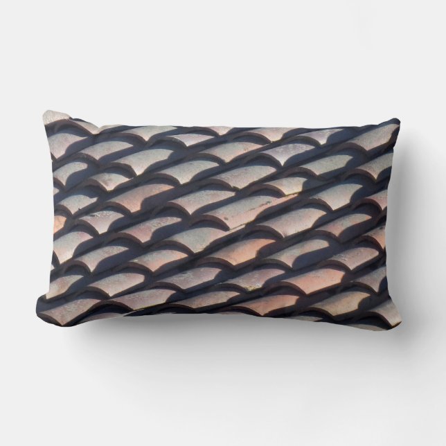 Pijlstaaf (lendenstang) - Spaanse dakpannen Kussen (Voorkant)