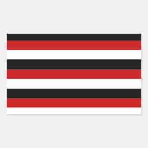 Pijlstaafjes van Trinidad en Tobago Rechthoekige Sticker