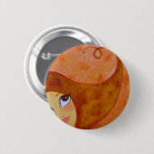 Pijlstaart Ronde Button 5,7 Cm (Voorkant /achterkant)