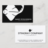 pijlstaartpictogram visitekaartje (Voorkant / Achterkant)