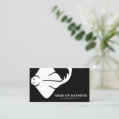 pijlstaartpictogram visitekaartje (Staand voorkant)