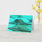 Pijlstaartroggen op het Wenskaart van de Kaart (Gele Bloem)