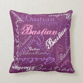  pijlstolling Omkeerbare naam Collage Pillow Kussen