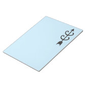 Pijlsymbool voor kruisland notitieblok (Schuin)