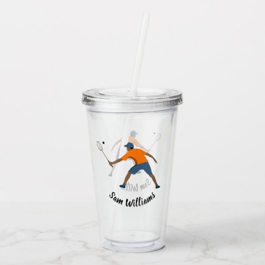 Pijltje Acryl Drinkbeker (Achterkant)