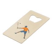 Pijltje Creditkaart Flessenopener (Achterkant Gekanteld)