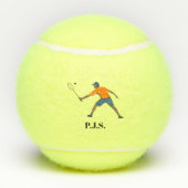 Pijltje Tennisballen (Achterkant)