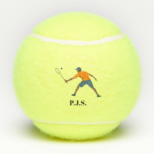 Pijltje Tennisballen (Achterkant)
