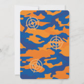 Pijltjes Pistool Uitnodiging (Achterkant)