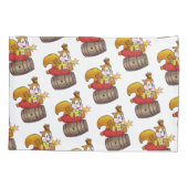 Pijlvormige Hoesje eekhoorn Kussensloop (Achterkant)