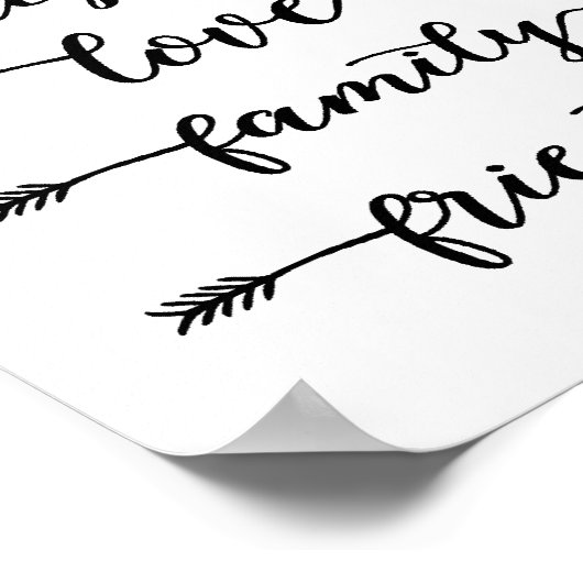 Pijlwoorden Poster (Hoek)