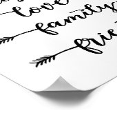 Pijlwwoorden Poster (Hoek)