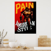 Pijn American Style ICS Poster (Keuken)