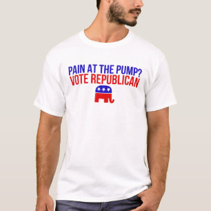 Pijn bij de pomp Stemming republikeinse Preo Tru.p T-shirt