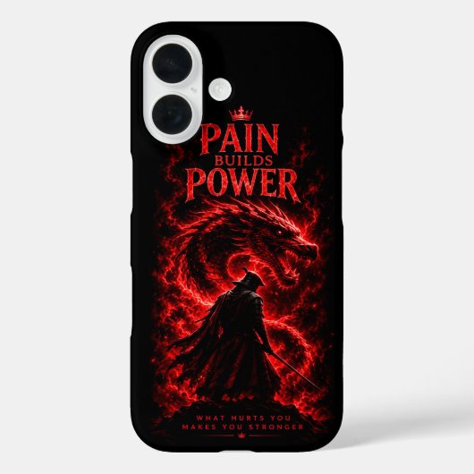 Pijn Bouwt Kracht Case-Mate iPhone Case (Achterkant)