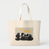 Pijn en pijn grote tote bag (Voorkant)