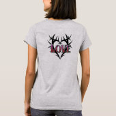 Pijn en plezier t-shirt (Achterkant)