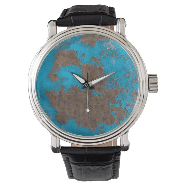 Pijn en roest horloge (Voorkant)