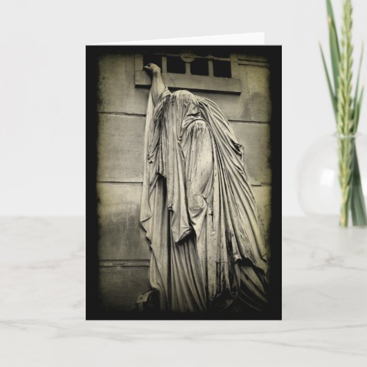 Pijn en verdriet Begrafenis Sympathie Condoleances Bedankkaart (Voorkant)