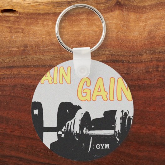 Pijn en winst sleutelhanger (Voorkant)