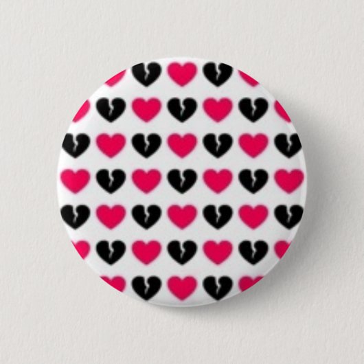 Pijn/gebroken harten Button (Voorkant)