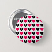 Pijn/gebroken harten Button (Voorkant /achterkant)