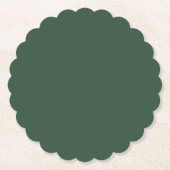Pijn Groen Kartonnen Onderzetters (Voorkant)