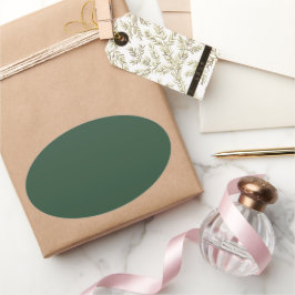 Pijn Groen Ovale Sticker
