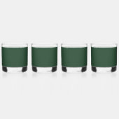 Pijn Groen Whisky Glas (Voorkant)
