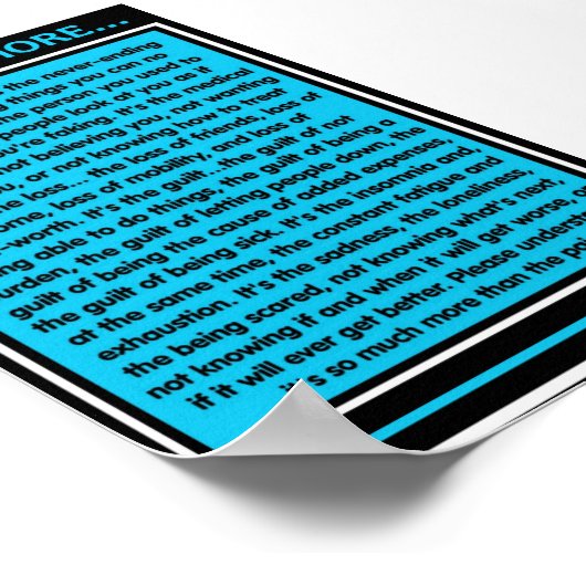 PIJN.. HET IS ZOVEEL MEER... POSTER (Hoek)