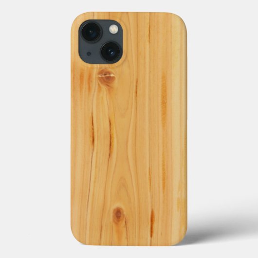 Pijn hout Iphone 6 Hoesje (Achterkant)