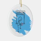Pijn Humor Klacht Aangepaste Conditie Ornament (Rechts)