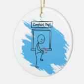 Pijn Humor Klacht Aangepaste Conditie Ornament (Links)