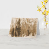 Pijn in de mengeling - Blanco in het Wenskaart Kaart (Gele Bloem)