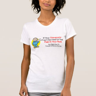 Pijn in het Shirt van de Neck Damas