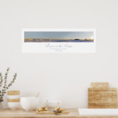 Pijn in sneeuwdruk poster (Keuken)