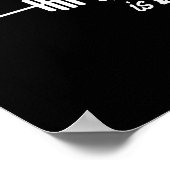 Pijn is acceptabel, hypofyse is niet aanvaardbaar. poster (Hoek)