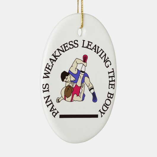 Pijn is... keramisch ornament (Rechts)