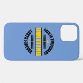 Pijn is voor altijd tijdelijk uitzenden Case-Mate iPhone case (Achterkant (horizontaal))