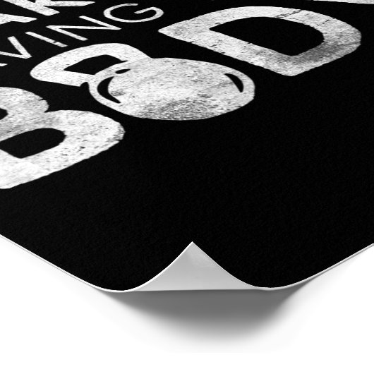 Pijn is zwakte waardoor je lichaam niet meer kan d poster (Hoek)